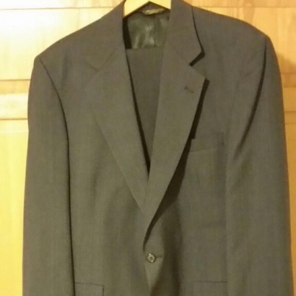 Palm Beach Navy Stripe Suit TRADITIONAL CUT